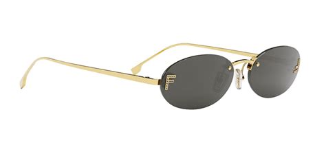 fendi women's oval frame sunglasses|fendi sunglasses original.